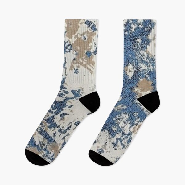 Item preview, Blue, White and Beige Abstract Design designed and sold by ZedColors.