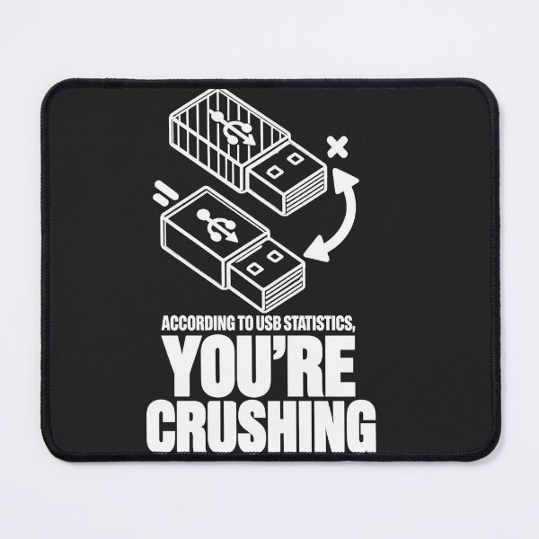 Item preview, A funny tech-inspired design for anyone who's ever battled a USB plug and lived to tell the tale. designed and sold by Insidezn.