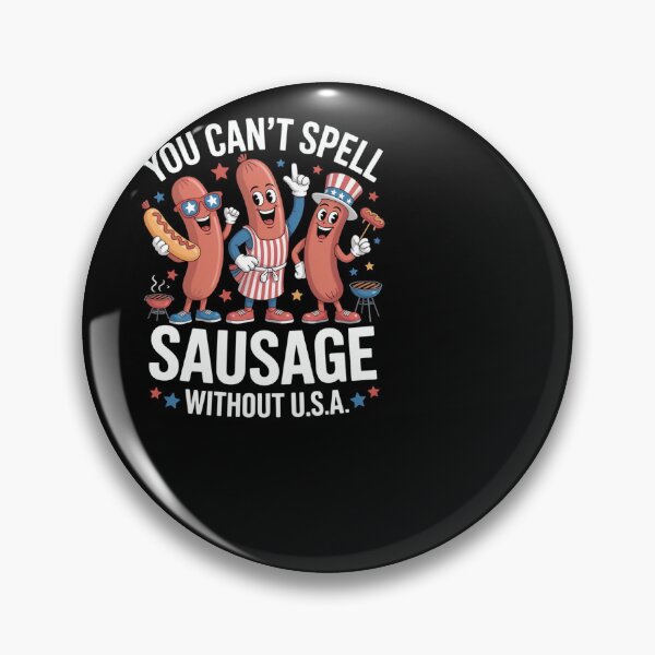 Item preview, Funny USA Hot Dog Sausage Grilling Patriot Humor designed and sold by SuperAndSocial.