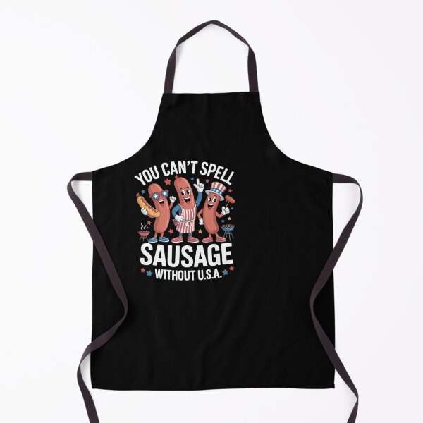 Item preview, Funny USA Hot Dog Sausage Grilling Patriot Humor designed and sold by SuperAndSocial.