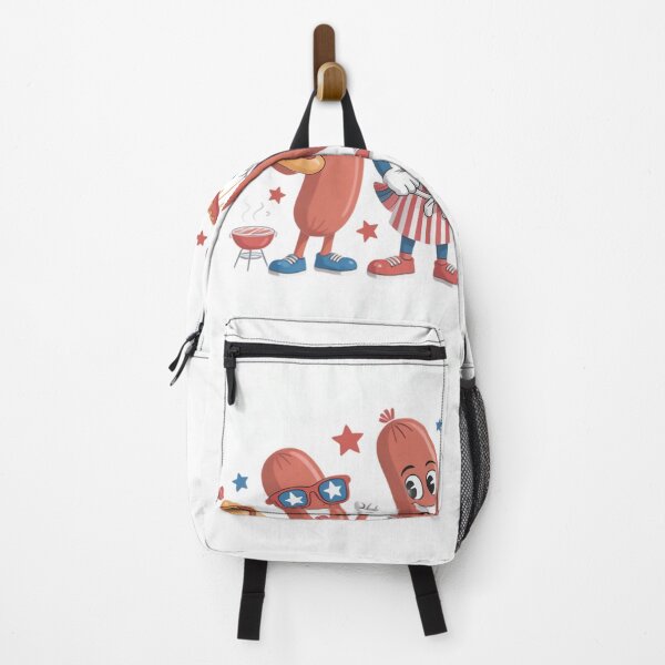 Item preview, Funny USA Hot Dog Sausage Grilling Patriot Humor designed and sold by SuperAndSocial.
