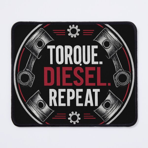 Item preview, Torque Diesel Repeat Diesel Mechanic Shirt designed and sold by Serigraphy.