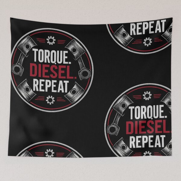 Item preview, Torque Diesel Repeat Diesel Mechanic Shirt designed and sold by Serigraphy.