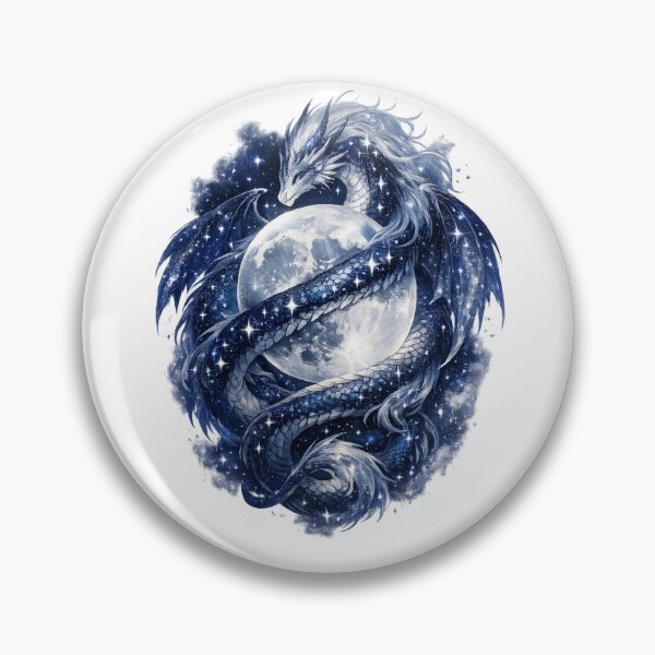 Item preview, Dragon - Celestial Moon Dragon designed and sold by ESSClothing.