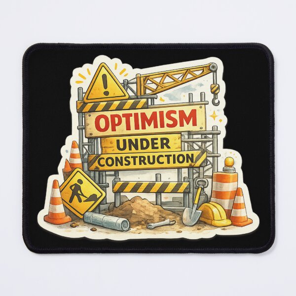 Item preview, Optimism Under Construction designed and sold by XYZ Studio.