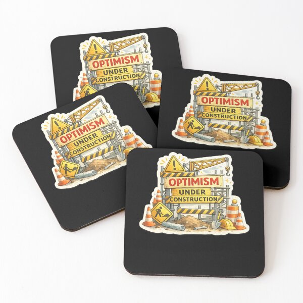 Item preview, Optimism Under Construction designed and sold by XYZ Studio.