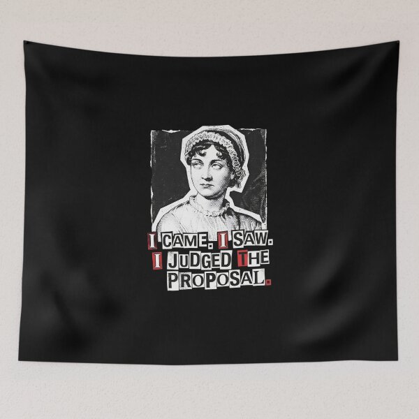 Item preview, I Came I Saw I Judged The Proposal Jane Austen Pride and Prejudice designed and sold by Fenay Designs.