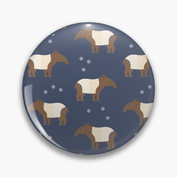 Item preview, Tapirs on blue designed and sold by reneesillus.