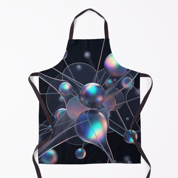 Item preview, Interconnected Network Abstract Art Blue Purple designed and sold by IntelliMindDesigns.