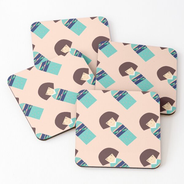 Item preview, Green_Kimono_pink_back  designed and sold by Ama Zuan.