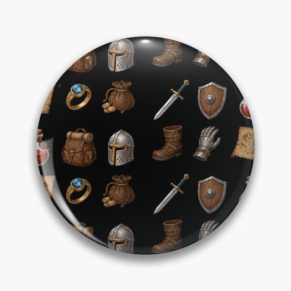 Item preview, Medieval Fantasy RPG Item Set Sticker Pack designed and sold by bapupa.