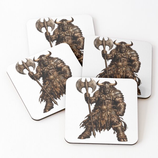 Item preview, Viking Bull Warrior designed and sold by FyreHorse Designs.
