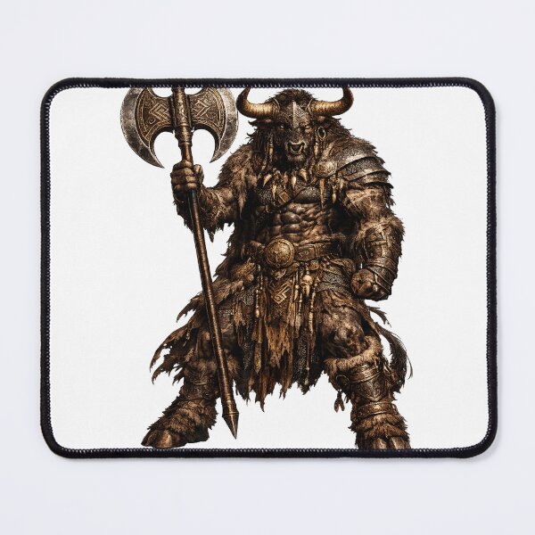 Item preview, Viking Bull Warrior designed and sold by FyreHorse Designs.
