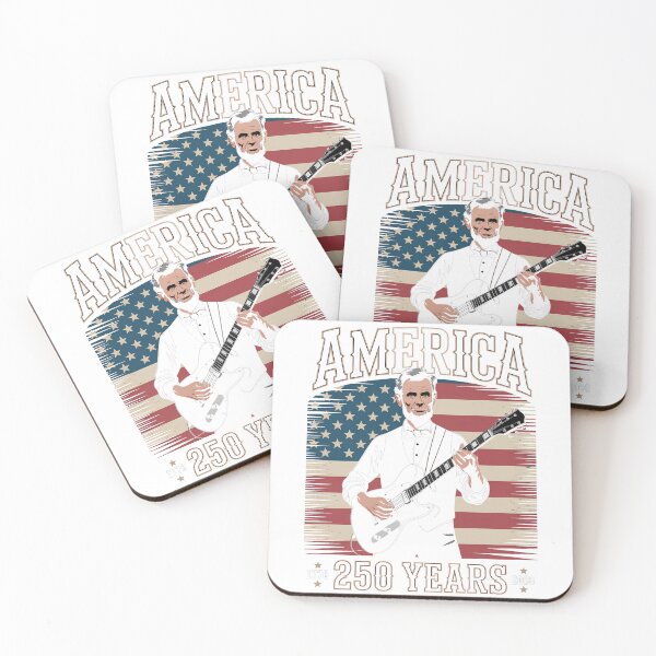 Item preview, Abraham Lincoln Guitar Playing Vintage 4th July Anniversary 250th designed and sold by SEBANOX.