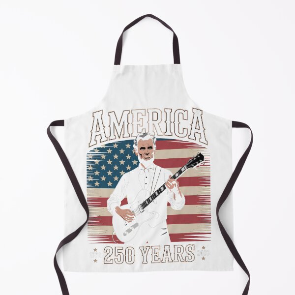 Item preview, Abraham Lincoln Guitar Playing Vintage 4th July Anniversary 250th designed and sold by SEBANOX.