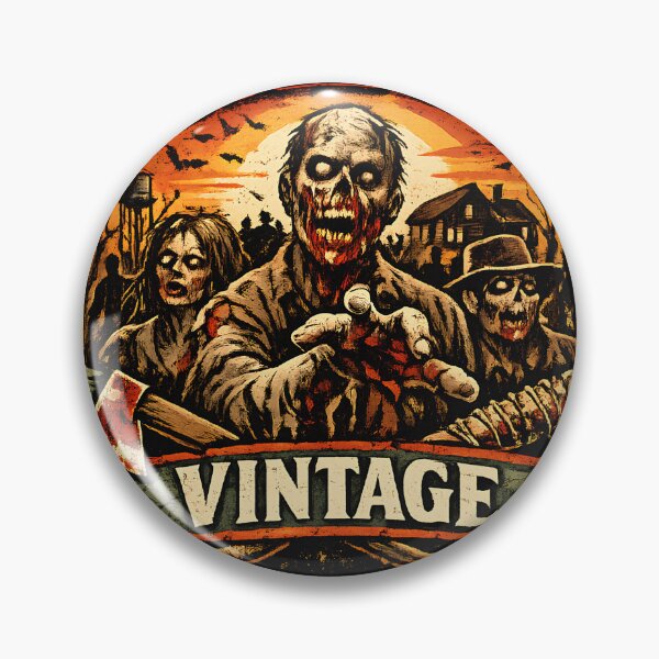 Item preview, Zomboid Vintage Zombie Apocalypse Retro Horror designed and sold by Sitred123.