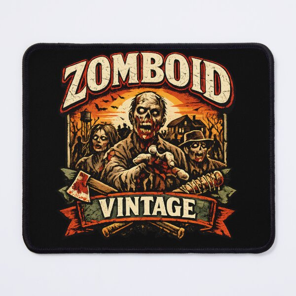 Item preview, Zomboid Vintage Zombie Apocalypse Retro Horror designed and sold by Sitred123.