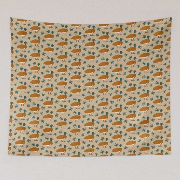 Item preview, Mallards on brown designed and sold by reneesillus.
