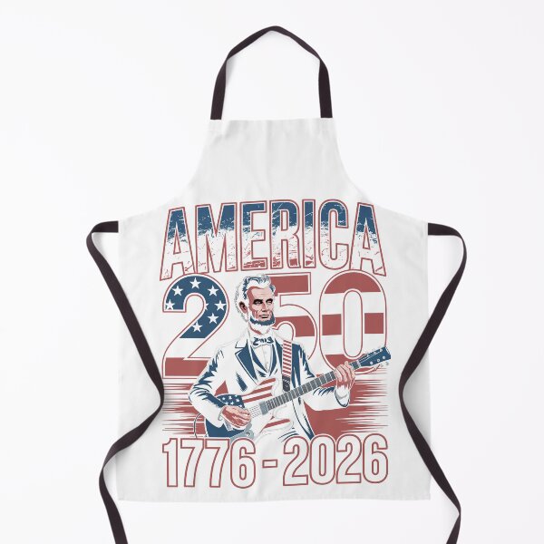 Item preview, Abraham Lincoln Guitar Playing Vintage 4th July Anniversary 250th designed and sold by SEBANOX.