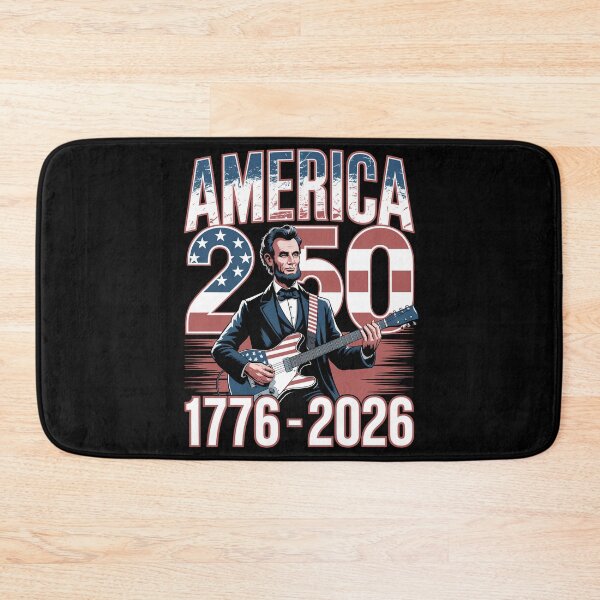 Item preview, Abraham Lincoln Guitar Playing Vintage 4th July Anniversary 250th designed and sold by SEBANOX.
