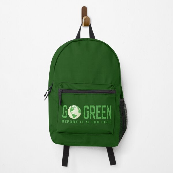 Item preview, Go Green Before It's Too Late | Environmental Message designed and sold by CreativeBridge.