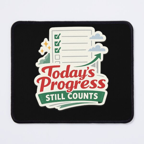 Item preview, Today's Progress Still Counts designed and sold by XYZ Studio.