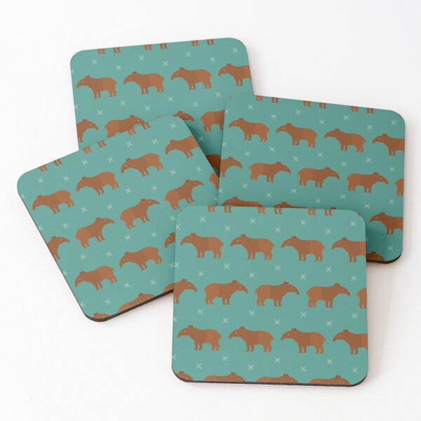 Item preview, Tapirs on blue designed and sold by reneesillus.