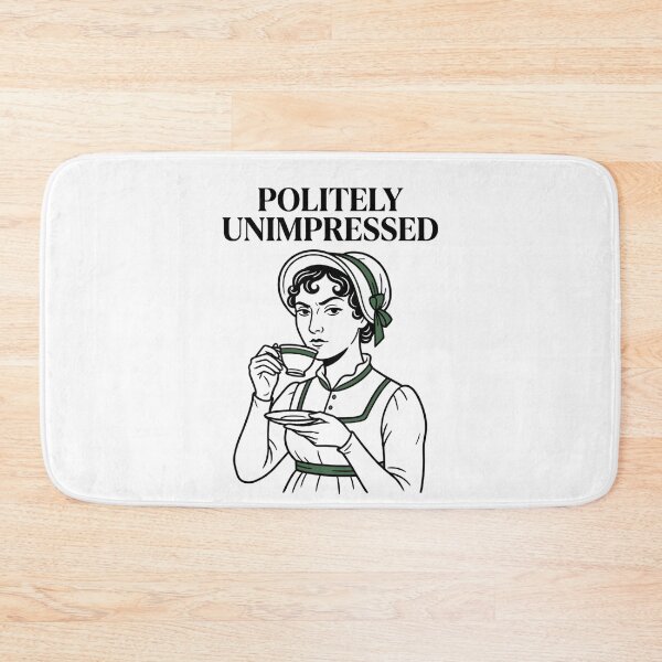Item preview, Politely Unimpressed Jane Austen Pride and Prejudice Sarcastic Tea designed and sold by Fenay Designs.