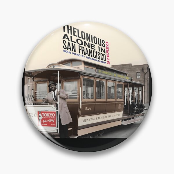 Item preview, Thelonious Monk San Francisco Poster Design Today Graphic designed and sold by GilbertSerrano.