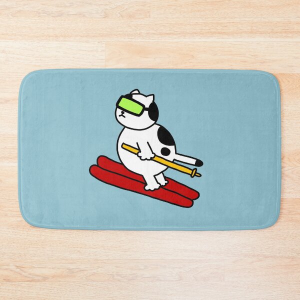 Item preview, a Cat doing a ski jump designed and sold by superbaechoo.