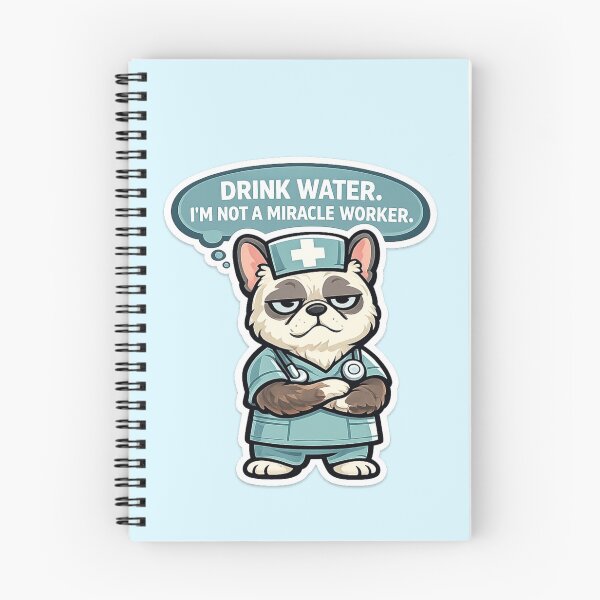 Item preview, Sarcastic Nurse Cat Medical Healthcare Worker Gift designed and sold by Gentlestate.