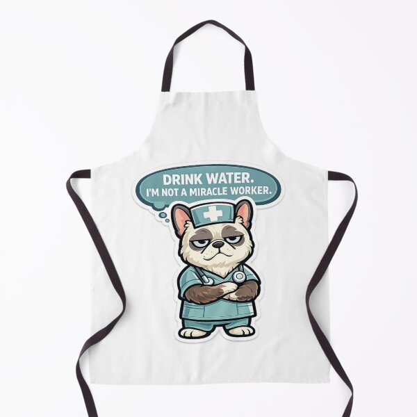 Item preview, Sarcastic Nurse Cat Medical Healthcare Worker Gift designed and sold by Gentlestate.