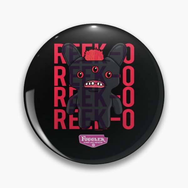 Item preview, Fuggler ReekO Black Plush Poster Design Today Graphic designed and sold by PedrroDejesus.