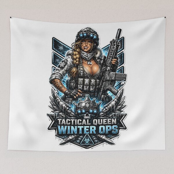 Item preview, Tactical queen winter ops designed and sold by BicbA-shophr.