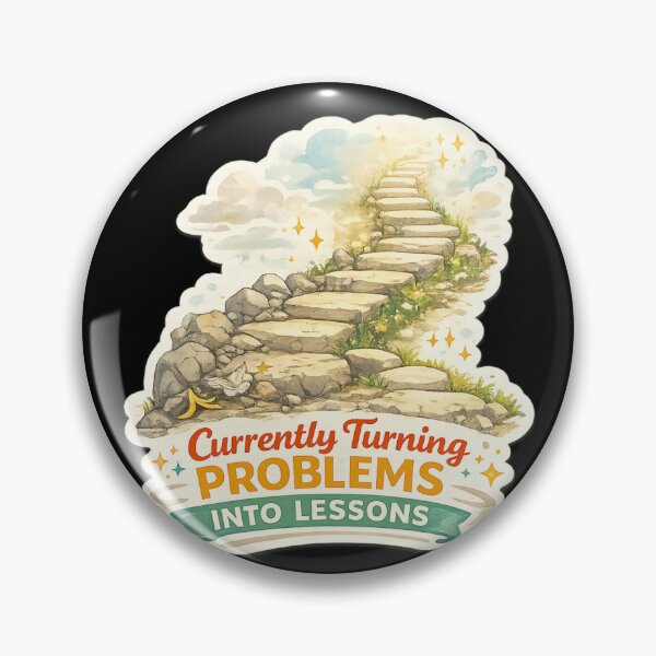 Item preview, Currently Turning Problems Into Lessons designed and sold by XYZ Studio.