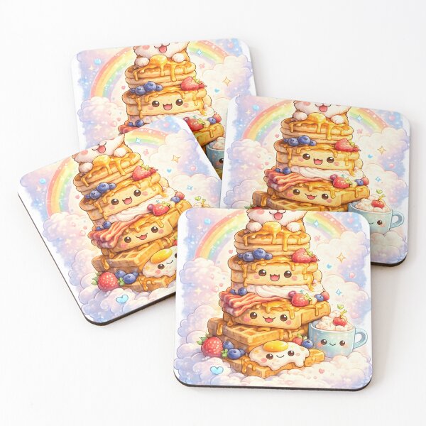 Item preview, Kawaii Corgi Pancake Paradise designed and sold by meshhead.