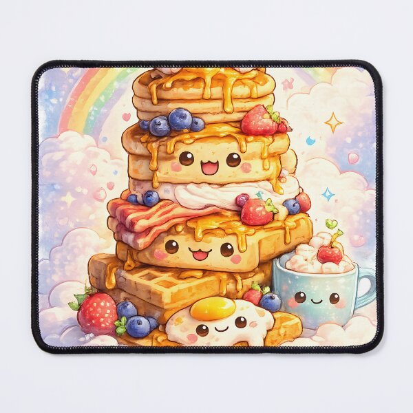 Item preview, Kawaii Corgi Pancake Paradise designed and sold by meshhead.