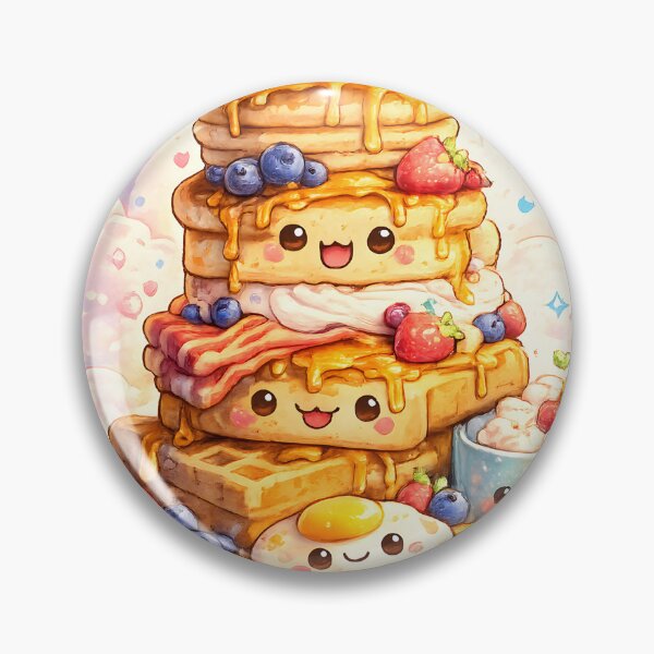 Item preview, Kawaii Corgi Pancake Paradise designed and sold by meshhead.