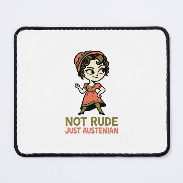 Item preview, Booked Busy and Quietly Judging Jane Austen Funny Meme designed and sold by Fenay Designs.