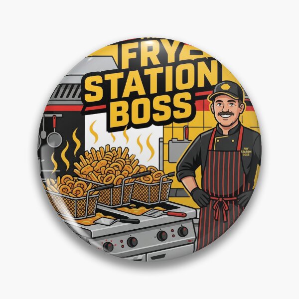 Item preview, The Fry Station Boss: Master of the Deep Fryer designed and sold by BrewChef.