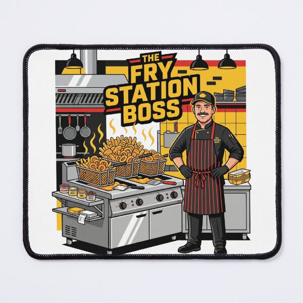 Item preview, The Fry Station Boss: Master of the Deep Fryer designed and sold by BrewChef.