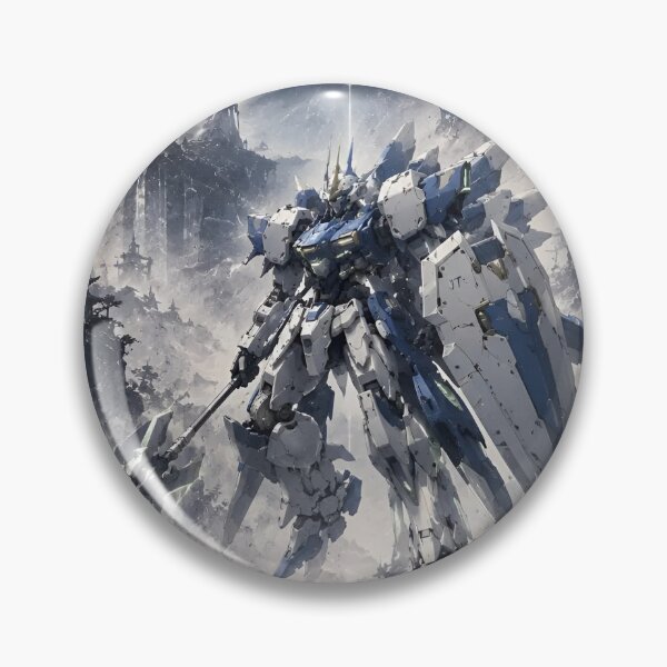 Item preview, Alysnes: Celestial Guardian Mecha | Divine Knight Robot Warrior Sci-Fi Fantasy Art designed and sold by Dyan4.