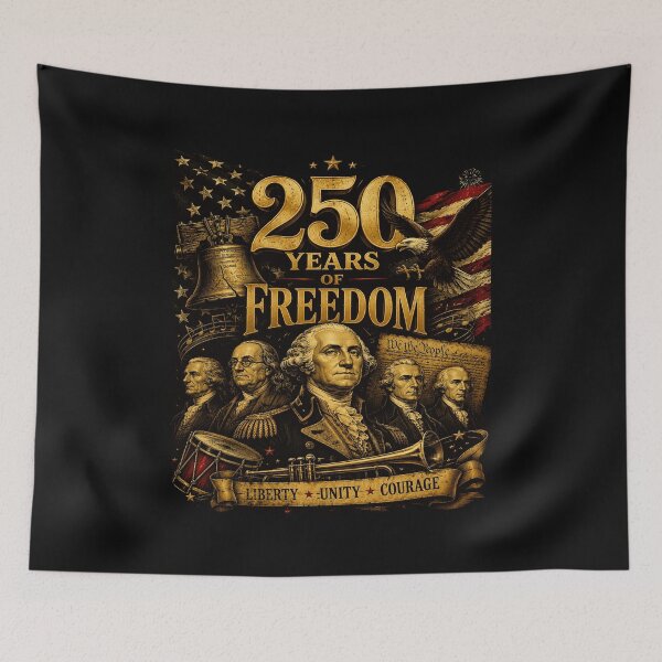 Item preview, Abraham Lincoln Playing Guitar 4th July 250th Anniversary designed and sold by ChiqueAvenue.
