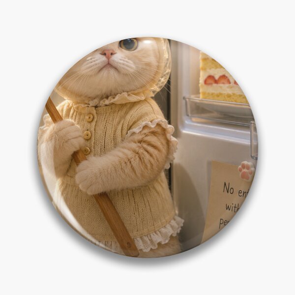 Item preview, Fridge Security Officer designed and sold by LovelyCatGalaxy.