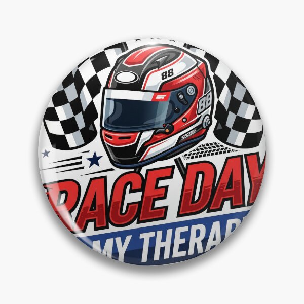 Item preview, Race Day Is My Therapy designed and sold by khalidnasr.