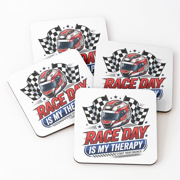 Item preview, Race Day Is My Therapy designed and sold by khalidnasr.
