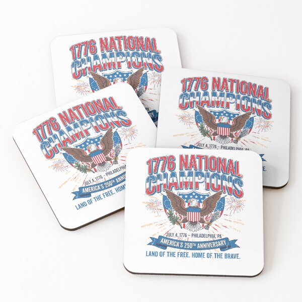 Item preview, 1776 National Champions America 250th Anniversary Patriotic Eagle designed and sold by Mind-Drift.
