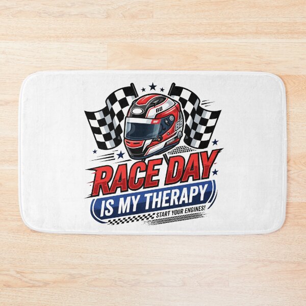 Item preview, Race Day Is My Therapy designed and sold by khalidnasr.