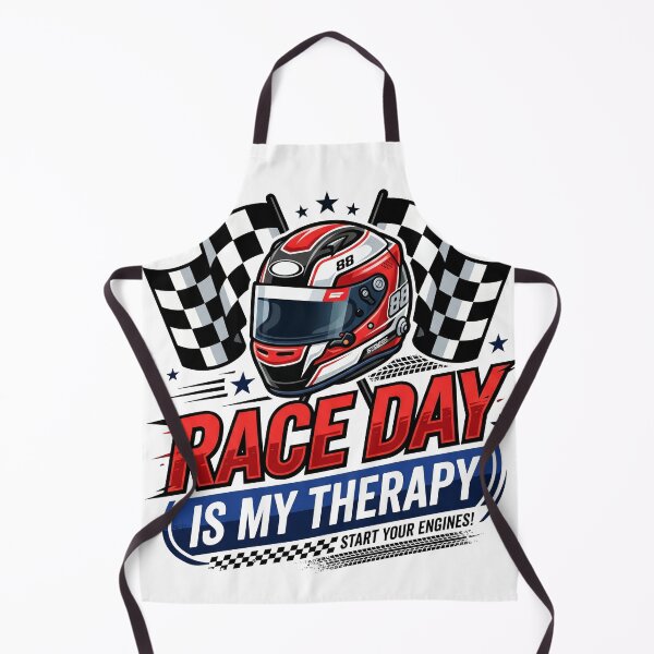 Item preview, Race Day Is My Therapy designed and sold by khalidnasr.