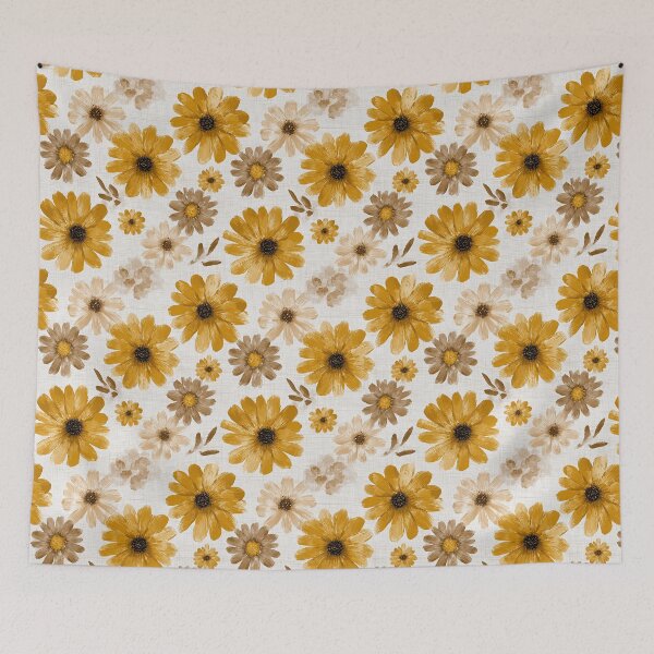 Item preview, Edgy Daisy Texture  - Birth Flower Pattern   - Anniversary Gifts For Husband designed and sold by RoyalStarsPatts.